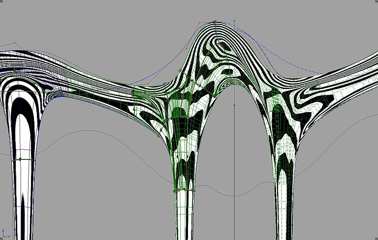 3-D-Bearbeitung eines Einbauelements im Projekt Bibliothek London, 2012, © Deutsche Werkstätten