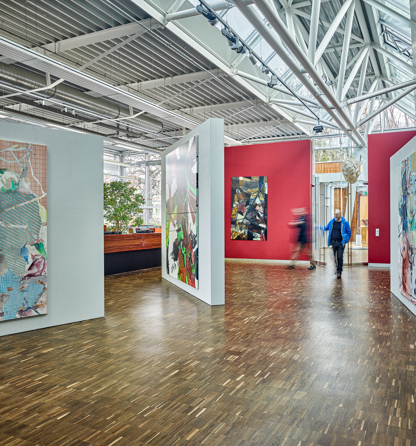 Ausstellung Rau Zart Malerei von Filip Zorzor, Copyright Kunst Zorzor, Copyright Foto Lothar Sprenger