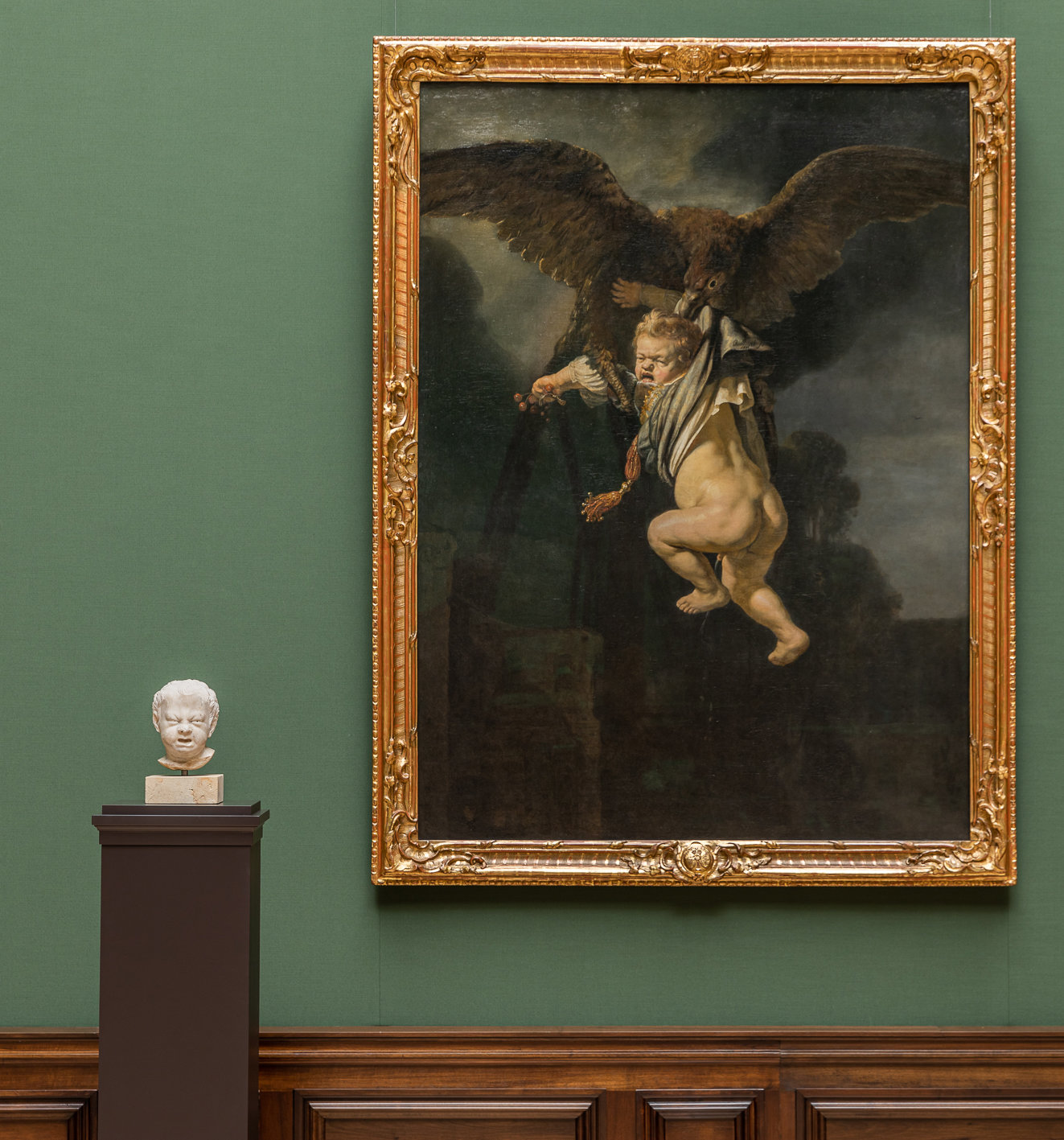 Kunstwerke in der Sempergalerie auf Sockeln der Deutschen Werkstätten Hellerau Mit der Wiedereröffnung der Gemäldegalerie "Alte Meister" und der Skulpturensammlung bis 1800 im Dresdner Zwinger werden die Kunstwerke nun auf Sockeln ausgestellt, die von den Deutschen Werkstätten in Dresden-Hellerau gefertigt wurden. Bildquelle: SKD/Pressefotos