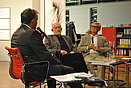 Gespräch zur Ostmoderne mit Karl.C.Dietel und Rudolf Horn, Moderation T.Bille, © Foto: PR DW